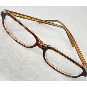💎Jean La Font Paris Eyeglasses Kingston 186 Brown Tortoise Shell Frame